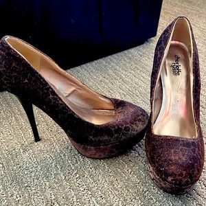 Charlotte Russe Leopard Heels